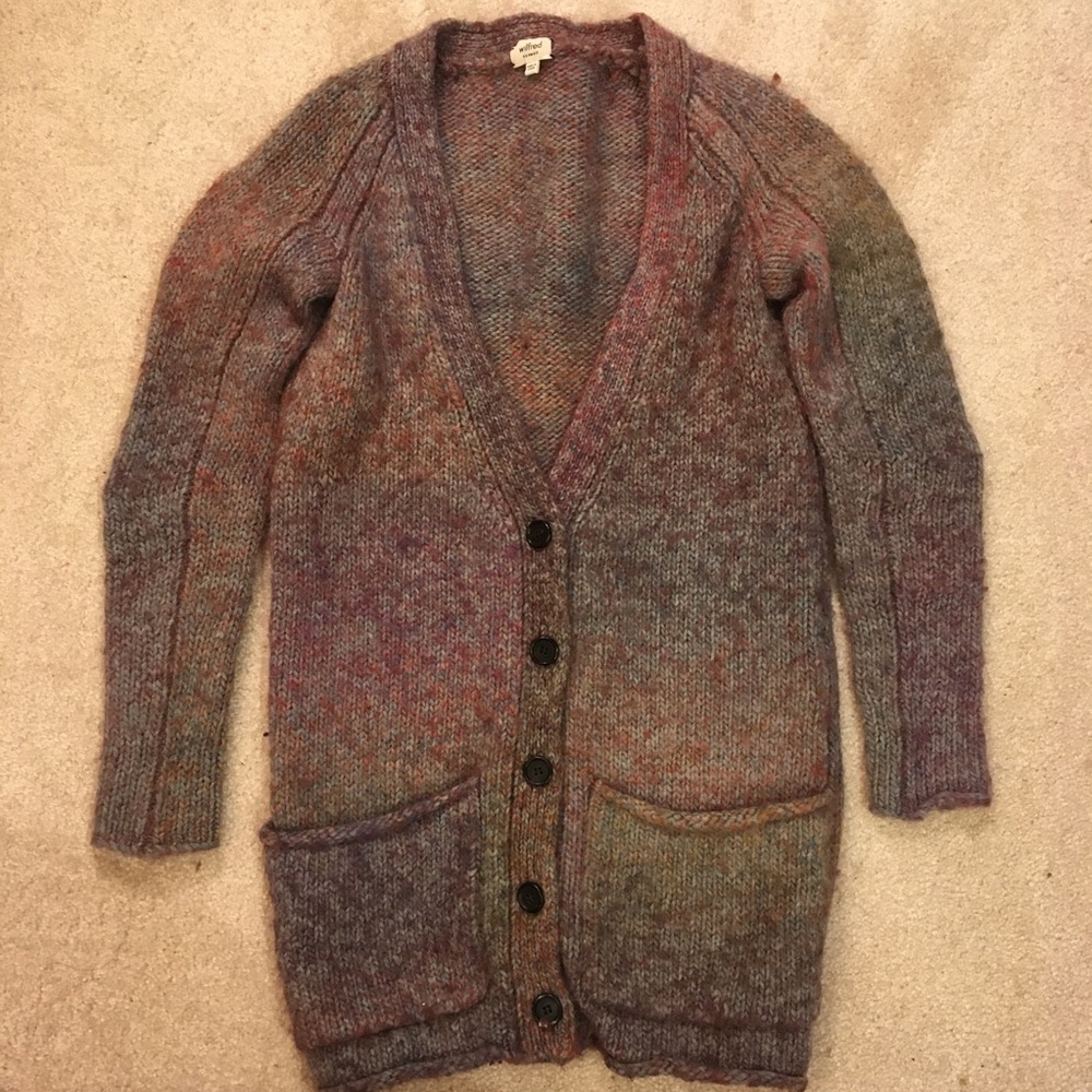 Aritzia Wilfred Wool Cardigan